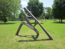 Trajectoire No. 2 by Claude Millette, Musée Plein Air de Lachine