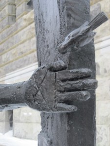 detail of "Untitled" by Mimmo Paladino, 2002