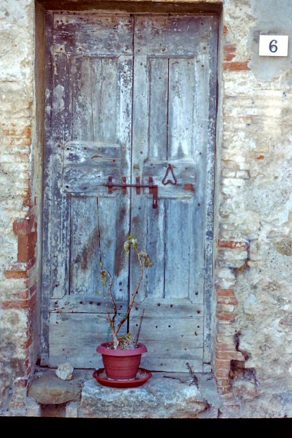 Door of number 6
