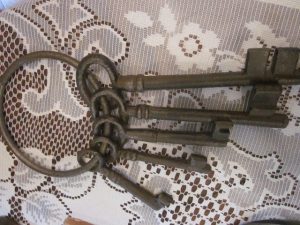 keys at Gladstone's Land, Edinburgh