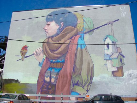 Bezt (Poland) Mural Festival, Montreal, 2017