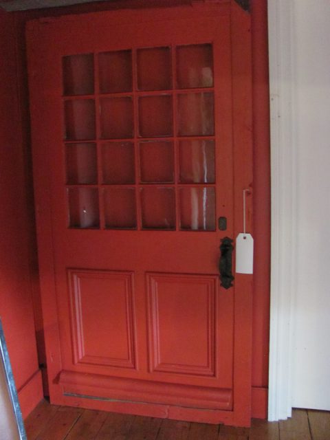 door museum at Moulin de La Chevrotiére, QC