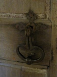 door museum at Moulin de La Chevrotière, QC